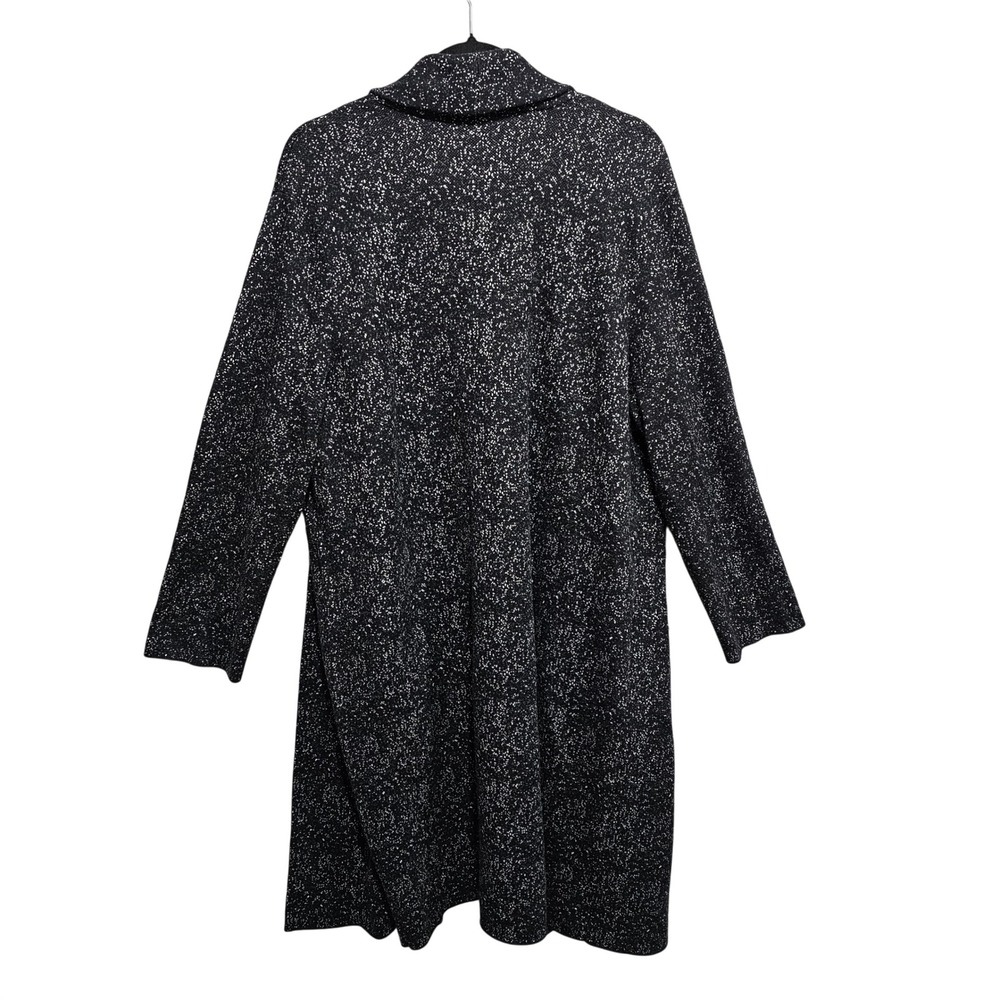 J. Jill Luxurious & Stylish Hudson Jacquard Topper Jacket Cardigan Duster Sz XL - Picture 8 of 9